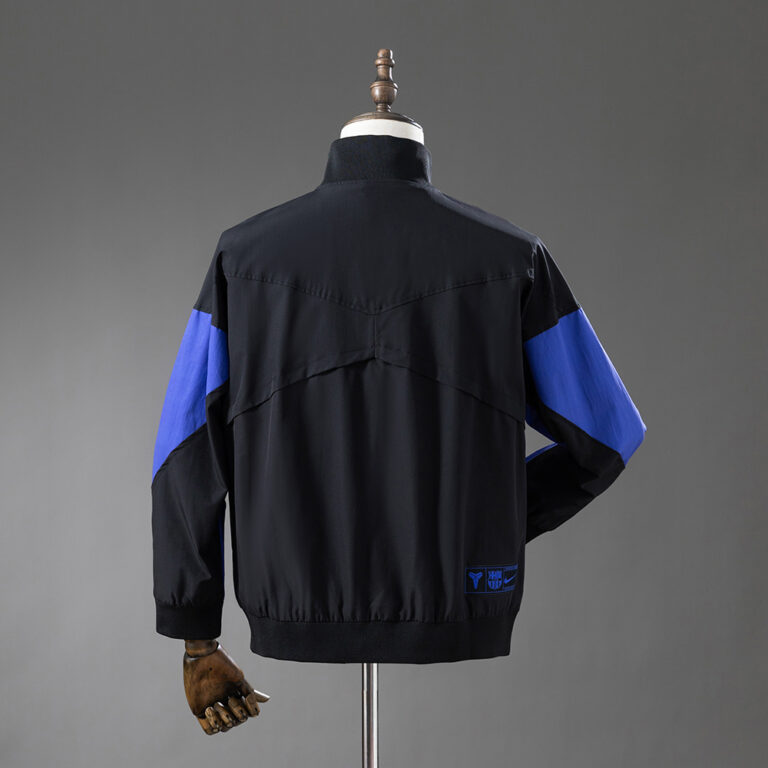 Mens Barcelona Kobe Windbreaker Black Jacket