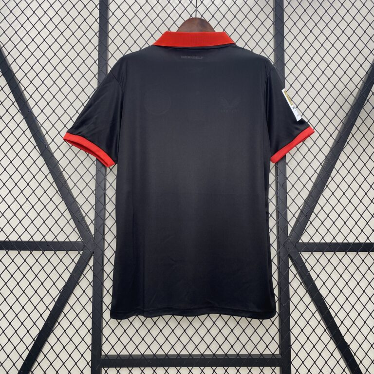 Mens Bayer 04 Leverkusen 2024/25 Black Jersey