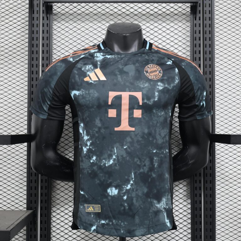 Mens Bayern Munich 2024/25 Away Jersey Player Version