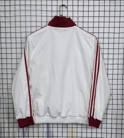 Mens Bayern Munich 2024/25 Windbreaker White Jacket