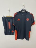 Mens Bayern Munich 2025/26 black gray Training Jersey
