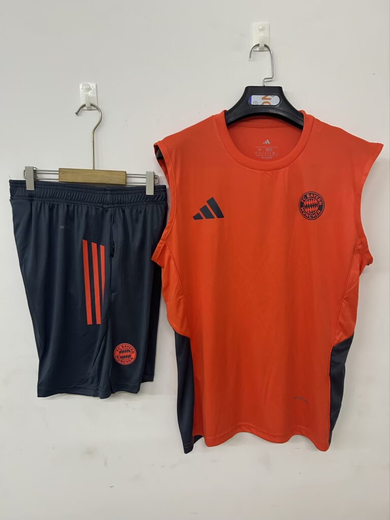Mens Bayern Munich 2025/26 Orange Training Vest