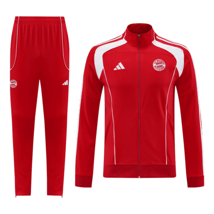 Mens Bayern Munich 2025/26 Red Tracksuit