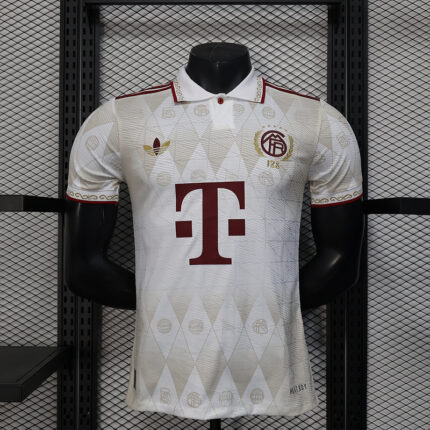 Mens Bayern Munich 2025/26 special white Jersey Player Version