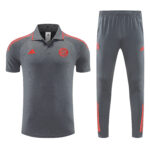 Mens Bayern Munich 2025/26 Suit Gray Polo