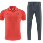 Mens Bayern Munich 2025/26 Suit Red Polo