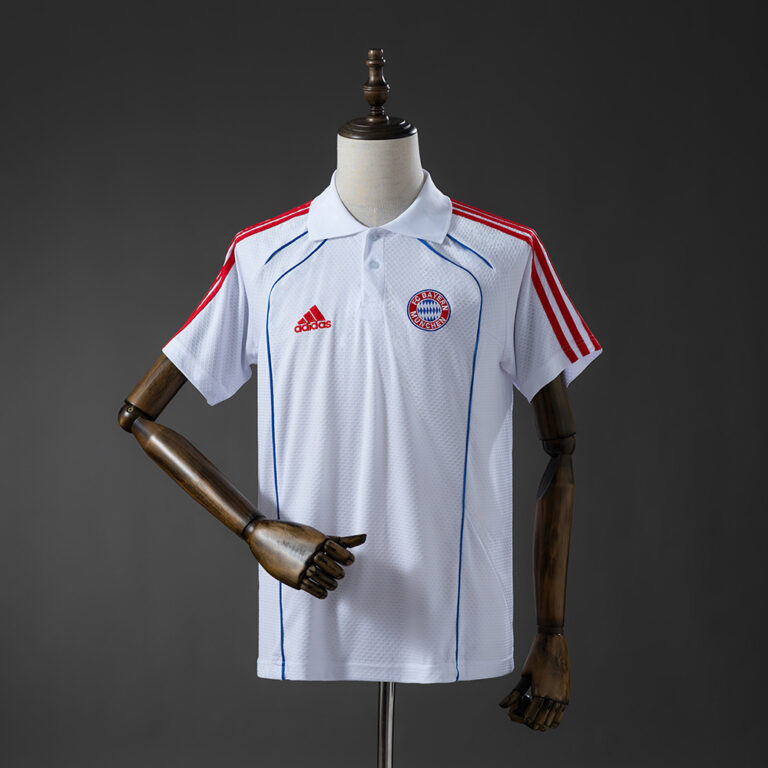 Mens Bayern Munich 2025/26 White Polo