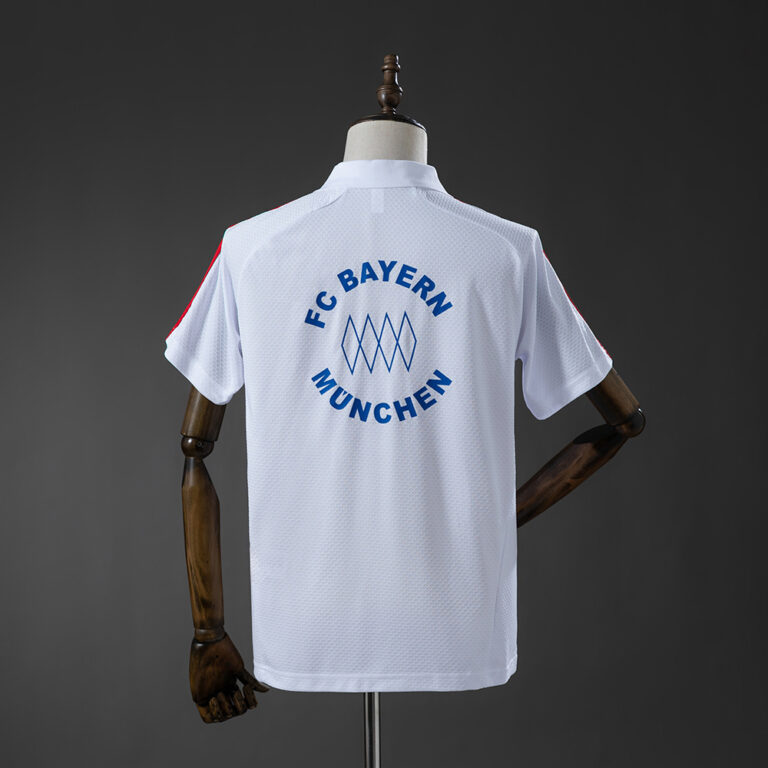Mens Bayern Munich 2025/26 White Polo