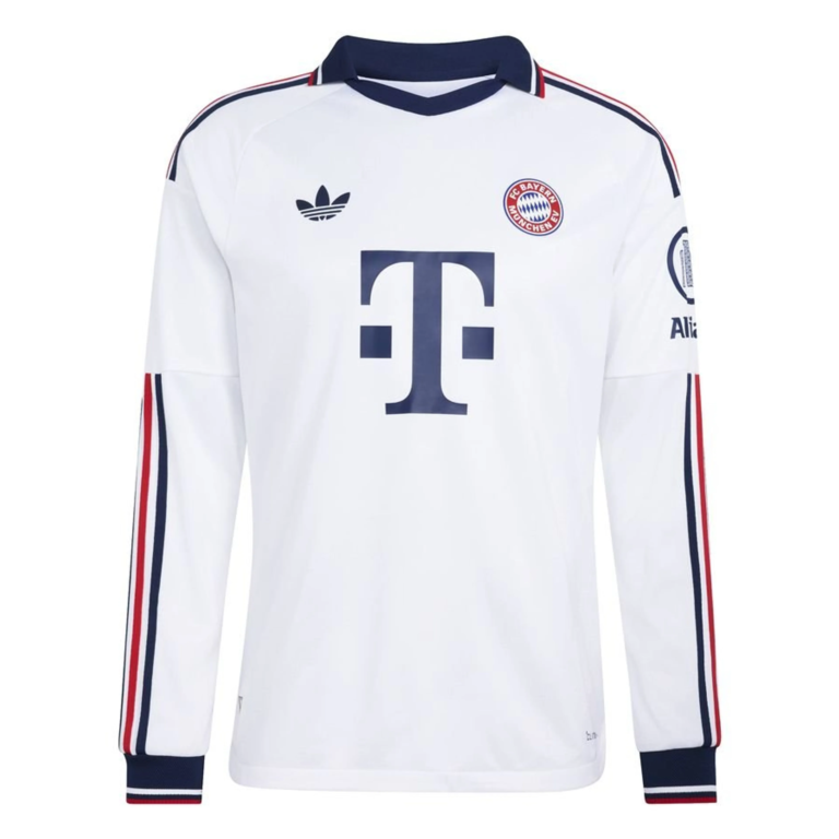 Mens Bayern Munich 2026/27 Away Long Sleeve Jersey Player Version