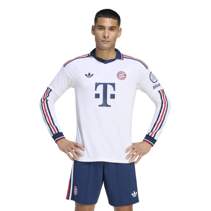 Mens Bayern Munich 2026/27 Away Long Sleeve Jersey Player Version