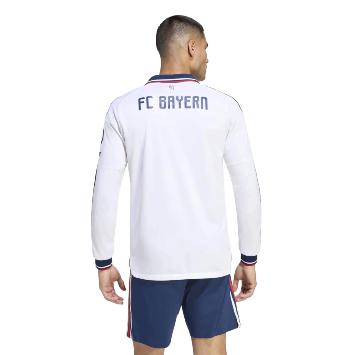 Mens Bayern Munich 2026/27 Away Long Sleeve Jersey Player Version