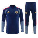 Mens Bayern Munich 2026/27 Half-zip Royal Blue Tracksuit