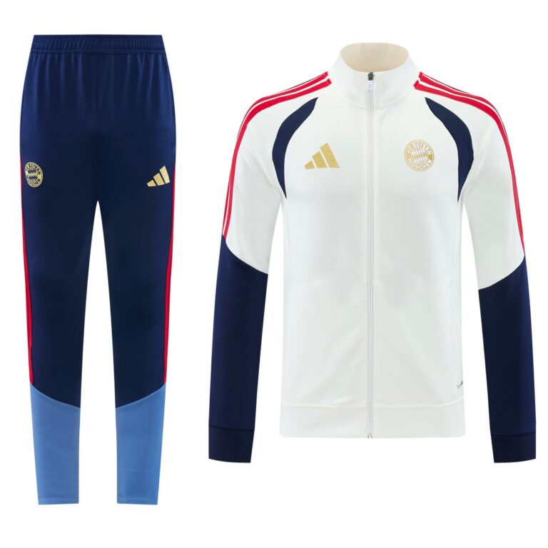 Mens Bayern Munich 2026/27 White Tracksuit