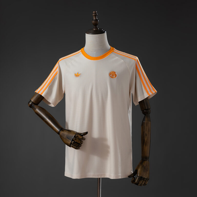 Mens Bayern Munich Terrace Icons T- Beige Jersey