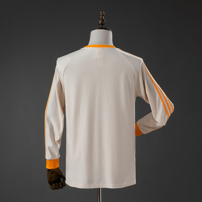 Mens Bayern Munich Terrace Icons T- Beige Long Sleeve Jersey