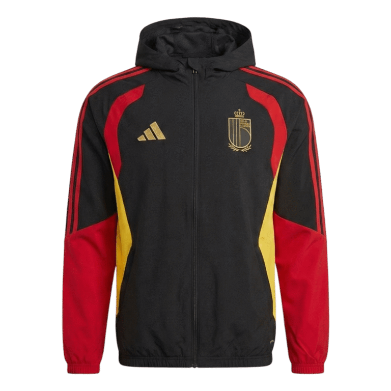 Mens Belgium 2026 World Cup World Cup Red&Black Jacket