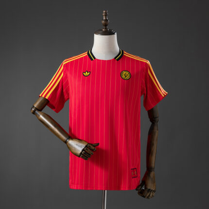 Mens Belgium Terrace Icons Red Jersey