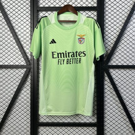 Mens Benfica 2025/26 Goalkeeper Green Training Jersey