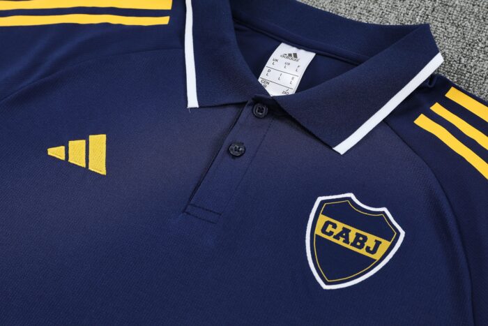 Mens Boca Juniors 2025/26 Suit Blue Polo
