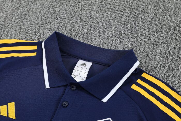 Mens Boca Juniors 2025/26 Suit Blue Polo