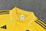 Mens Boca Juniors 2025/26 Suit Yellow Polo
