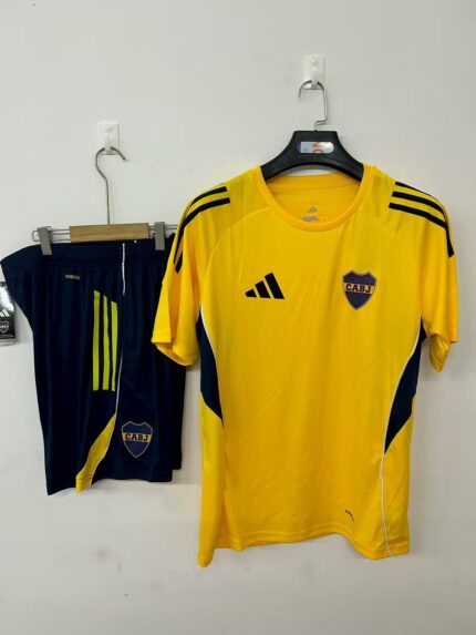 Mens Boca Juniors 2025/26 yellow Training Jersey