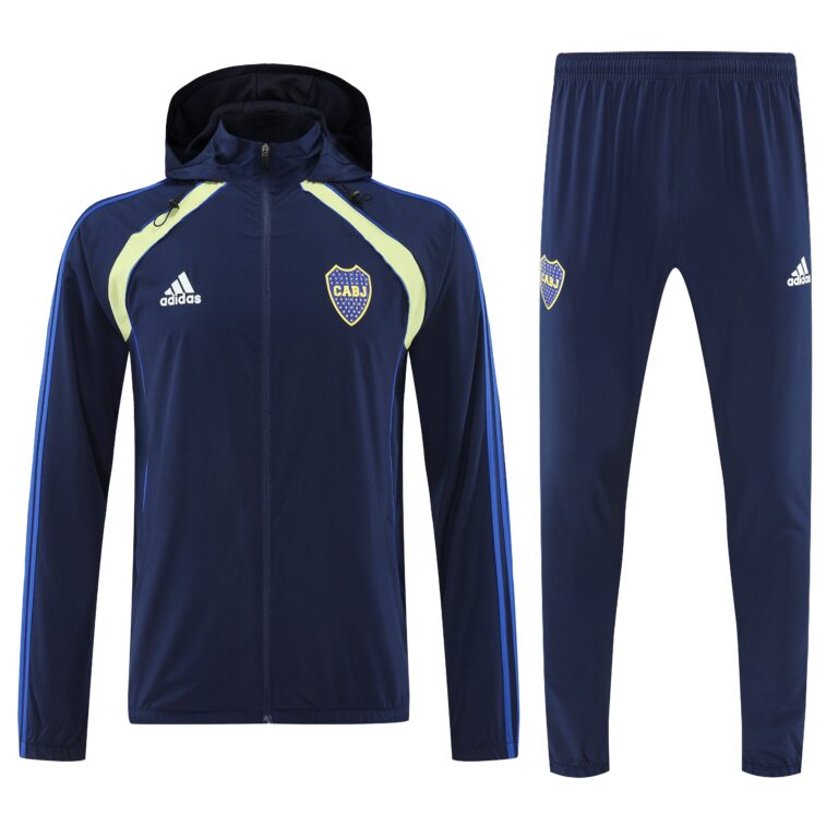 Mens Boca Juniors 2026/27 Windbreaker Suit Blue Jacket