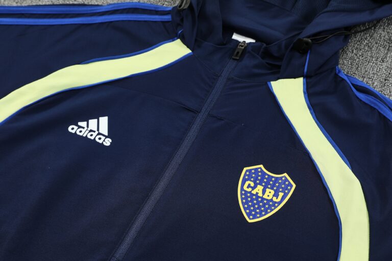 Mens Boca Juniors 2026/27 Windbreaker Suit Blue Jacket