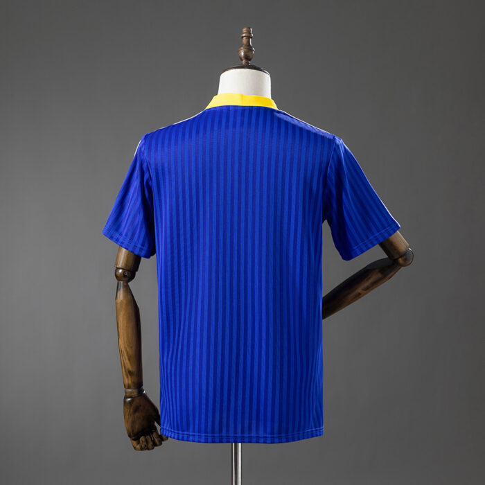 Mens Boca Juniors Terrace Icons White Blue Jersey