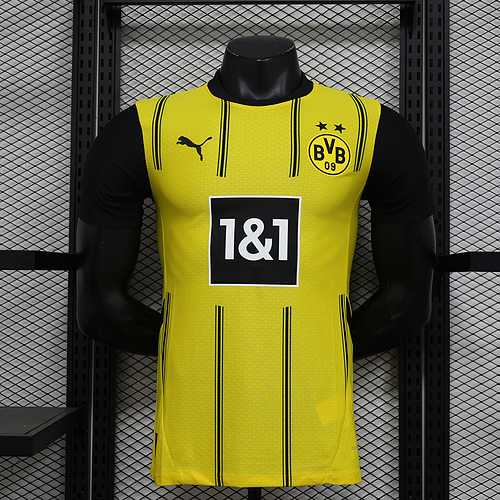 Mens Borussia Dortmund 2024/25 Home Jersey Player Version
