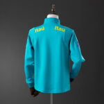 Mens Brazil 2022 World Cup Lake Blue Jacket