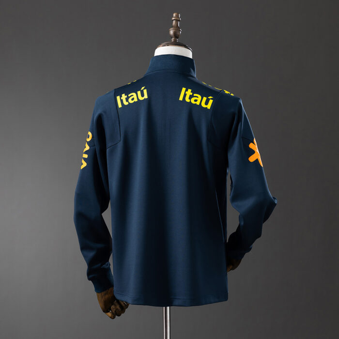 Mens Brazil 2022 World Cup World Cup Royal Blue Jacket