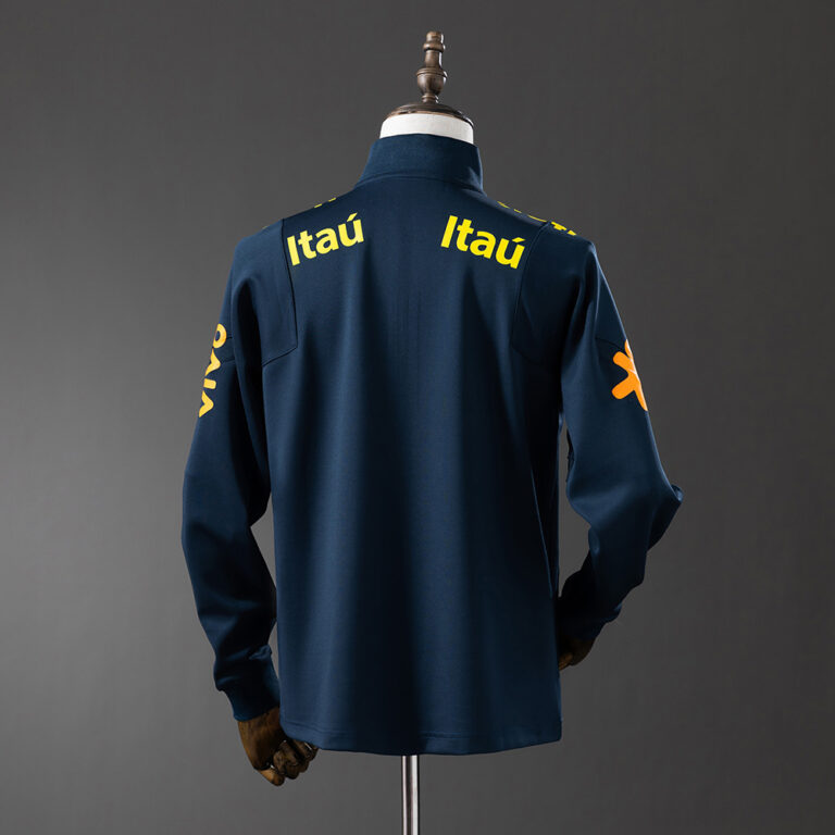 Mens Brazil 2022 World Cup World Cup Royal Blue Jacket