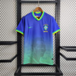 Mens Brazil 2023 PELE Commemorative Blue Jersey