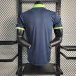 Mens Brazil 2023 Royal Blue Polo Player Version