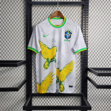 Mens Brazil 2023 White Pigeon Special Edition Jersey