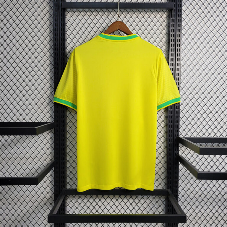 Mens Brazil 2023 Yellow Pigeon Special Edition Jersey