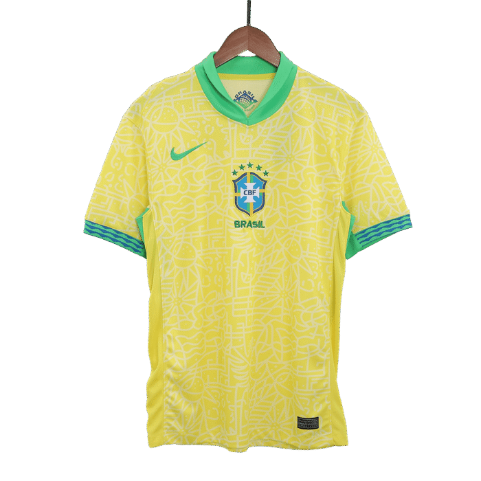 Mens Brazil 2024 Home Copa America Kit