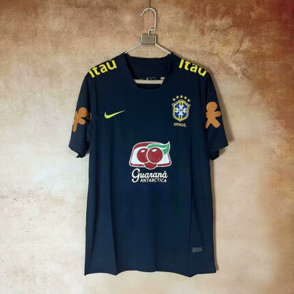 Mens Brazil 2025 Blue Training Jersey