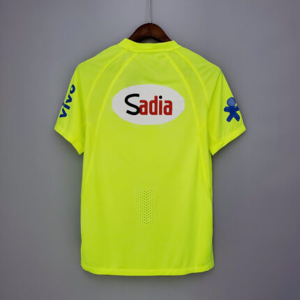 Mens Brazil 2025 fluorescent Green Training Jersey
