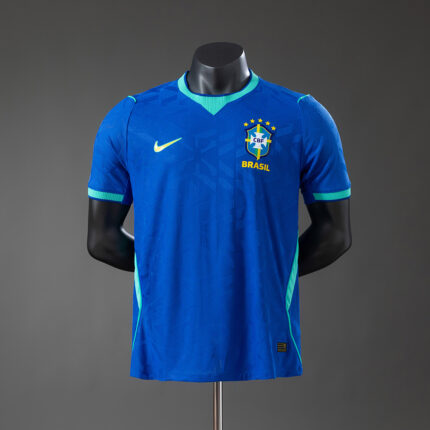 Mens Brazil 2026 World Cup Blue Jersey Player Version