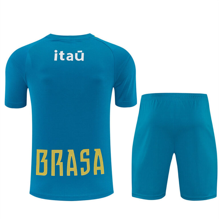 Mens Brazil 2026 World Cup Light Blue Training Jersey