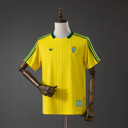 Mens Brazil Terrace Icons Yellow Jersey