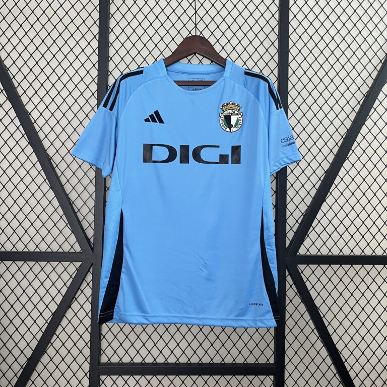 Mens Burgos 2024/25 Away blue Jersey