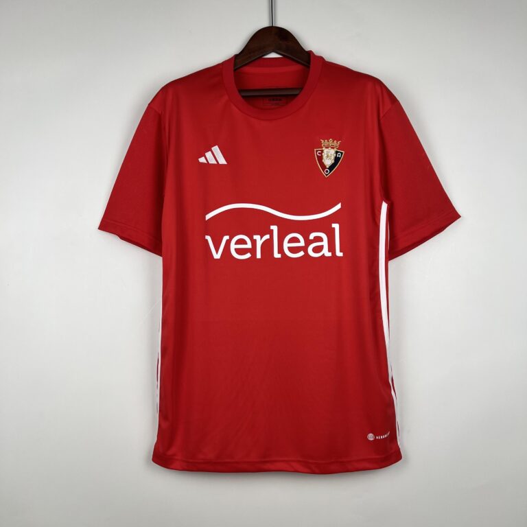 Mens CA Osasuna 2023/24 King Cup Special Edition red Jersey