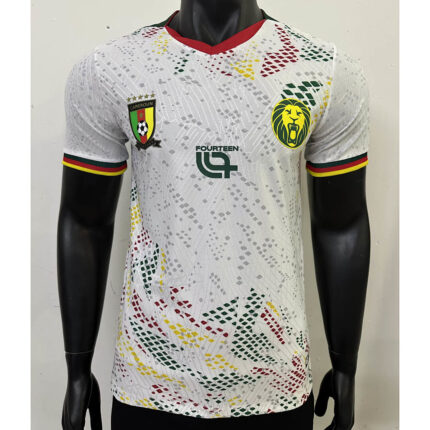 Mens Cameroon 2026 World Cup Away World Cup Jersey Player Version