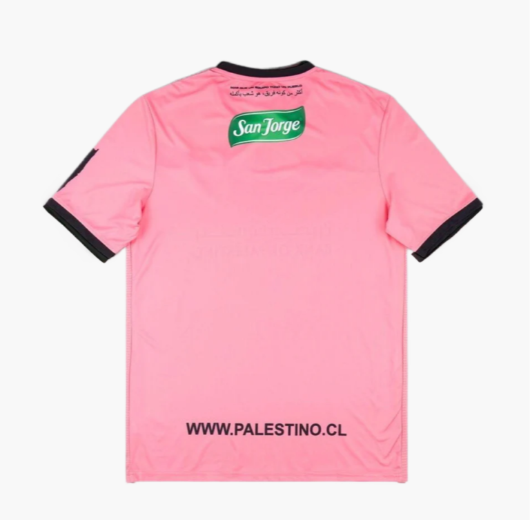 Mens CD Palestino 2022/23 Pink Jersey