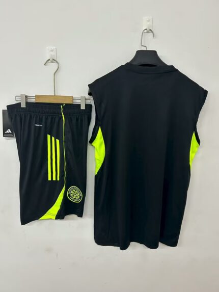 Mens Celtic 2025/26 Celtics Black Training Vest
