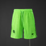 Mens Celtic Terrace Icons Fluorescent Green Shorts