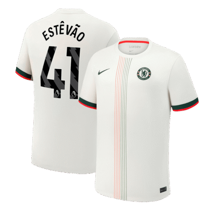 Mens Chelsea 2025/26 Away Jersey – Estevao 41